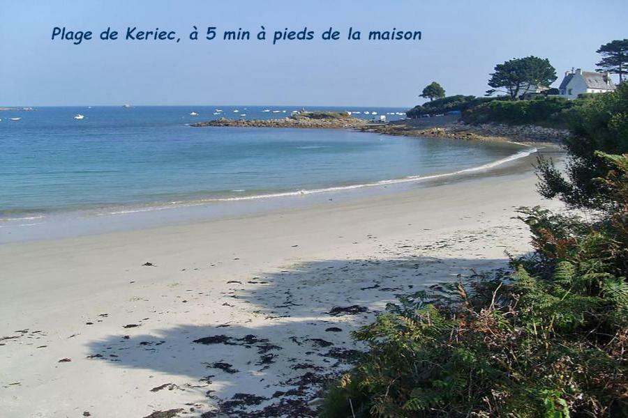 Maison De Bord De Mer A Keriec Villa Trélévern Exterior foto